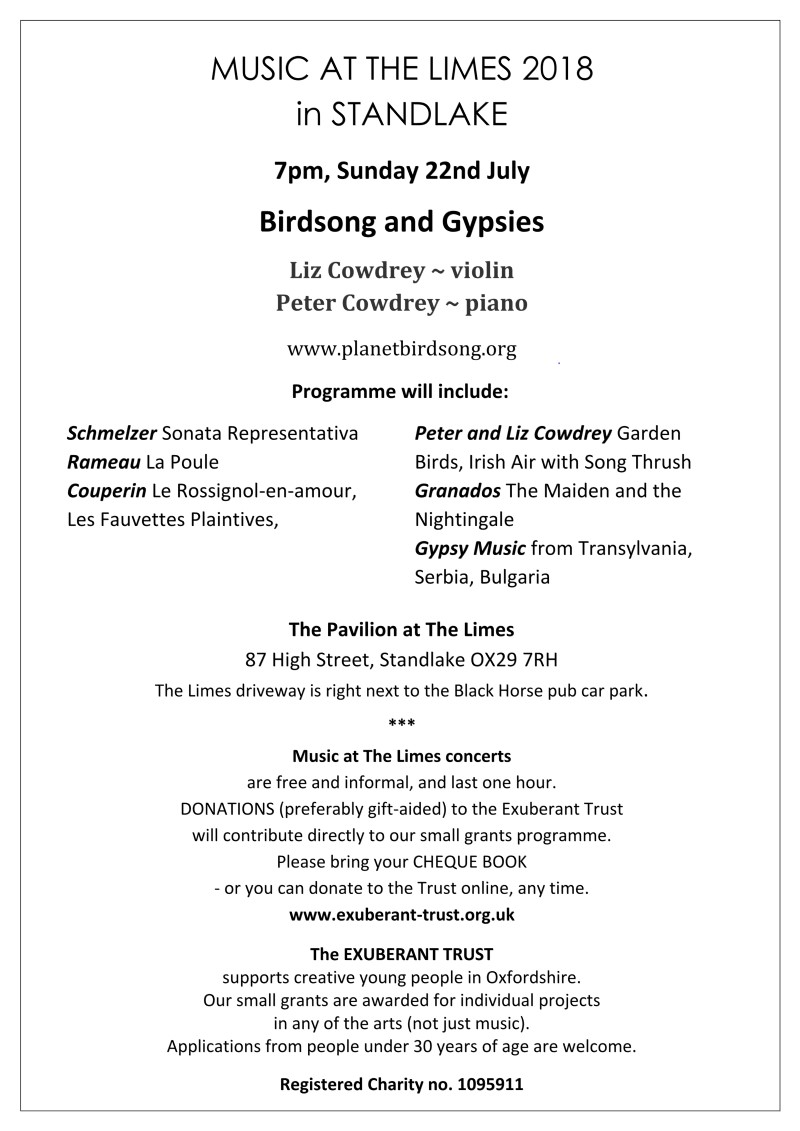 Birdsong & Gypsies